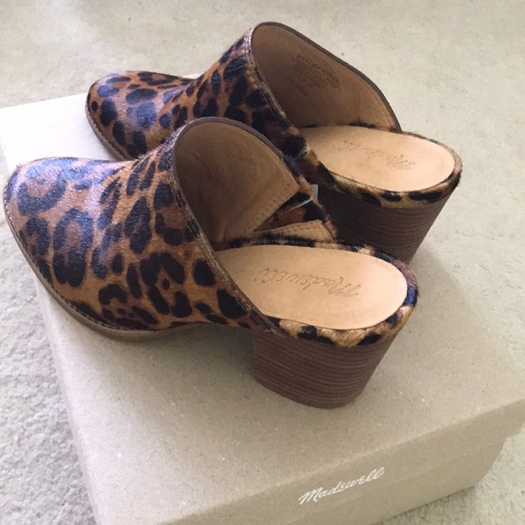 Madewell hair print mules - Picture 1 of 4